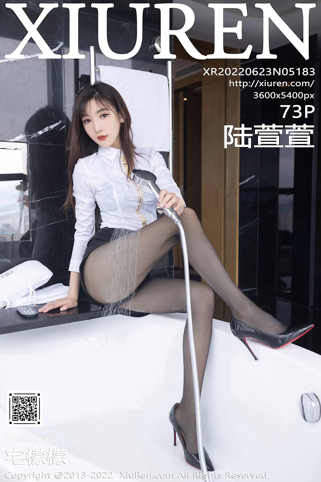 内购无水印 [XIUREN秀人网] NO.5183 陆萱萱黑丝女秘书花絮视频 [1V-894MB]