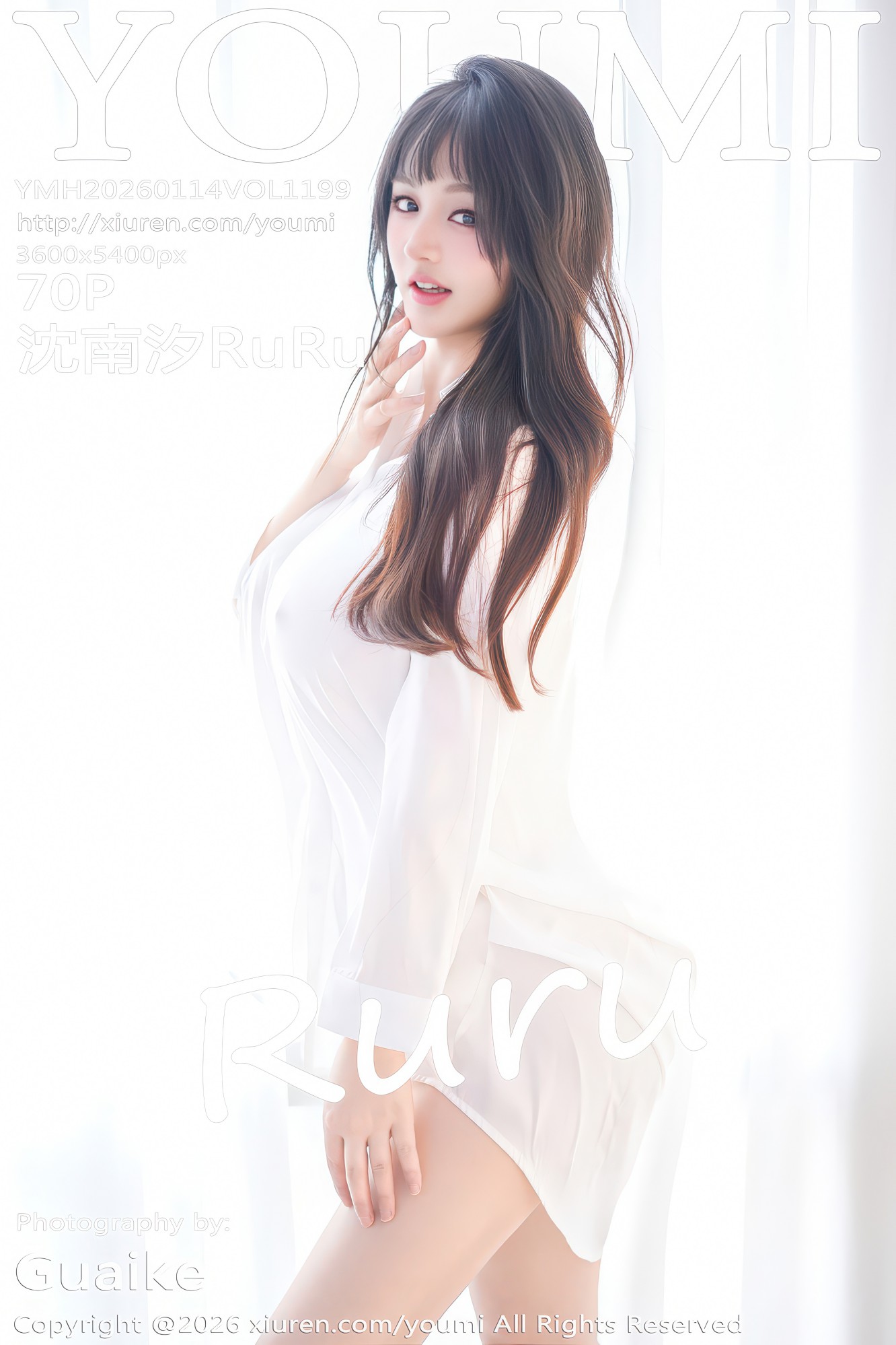 [YOUMI尤蜜荟] 2026.01.14 VOL.1199 沈南汐RuRu [70P-591MB]